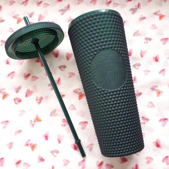 Starbucks: Forest Green Matte Soft-Touch Studded Tumbler - Venti - Picture 5 of 9